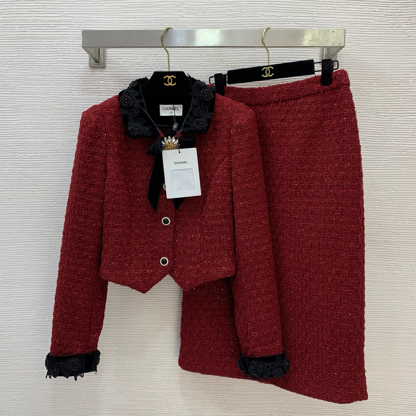 샤넬 2컬러 여자 세트