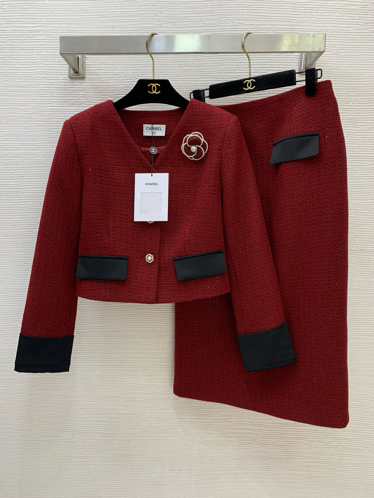 샤넬 2컬러 여자 세트