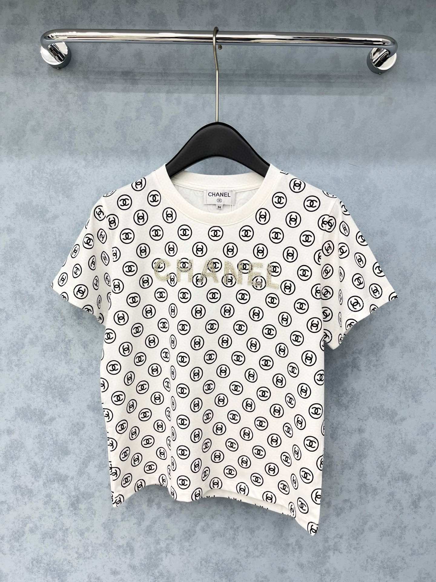 샤넬 2컬러 여자 반팔