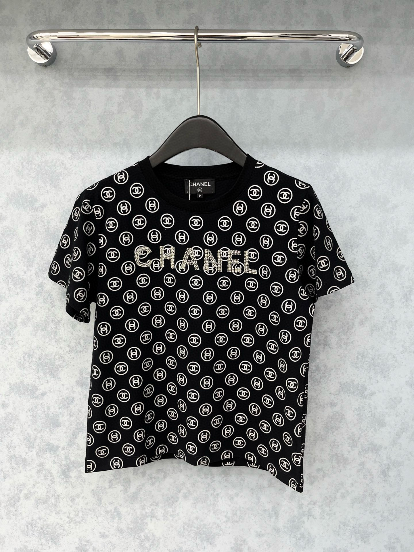 샤넬 2컬러 여자 반팔