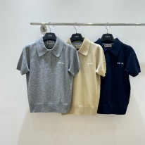 미우미우 3컬러 여자 반팔