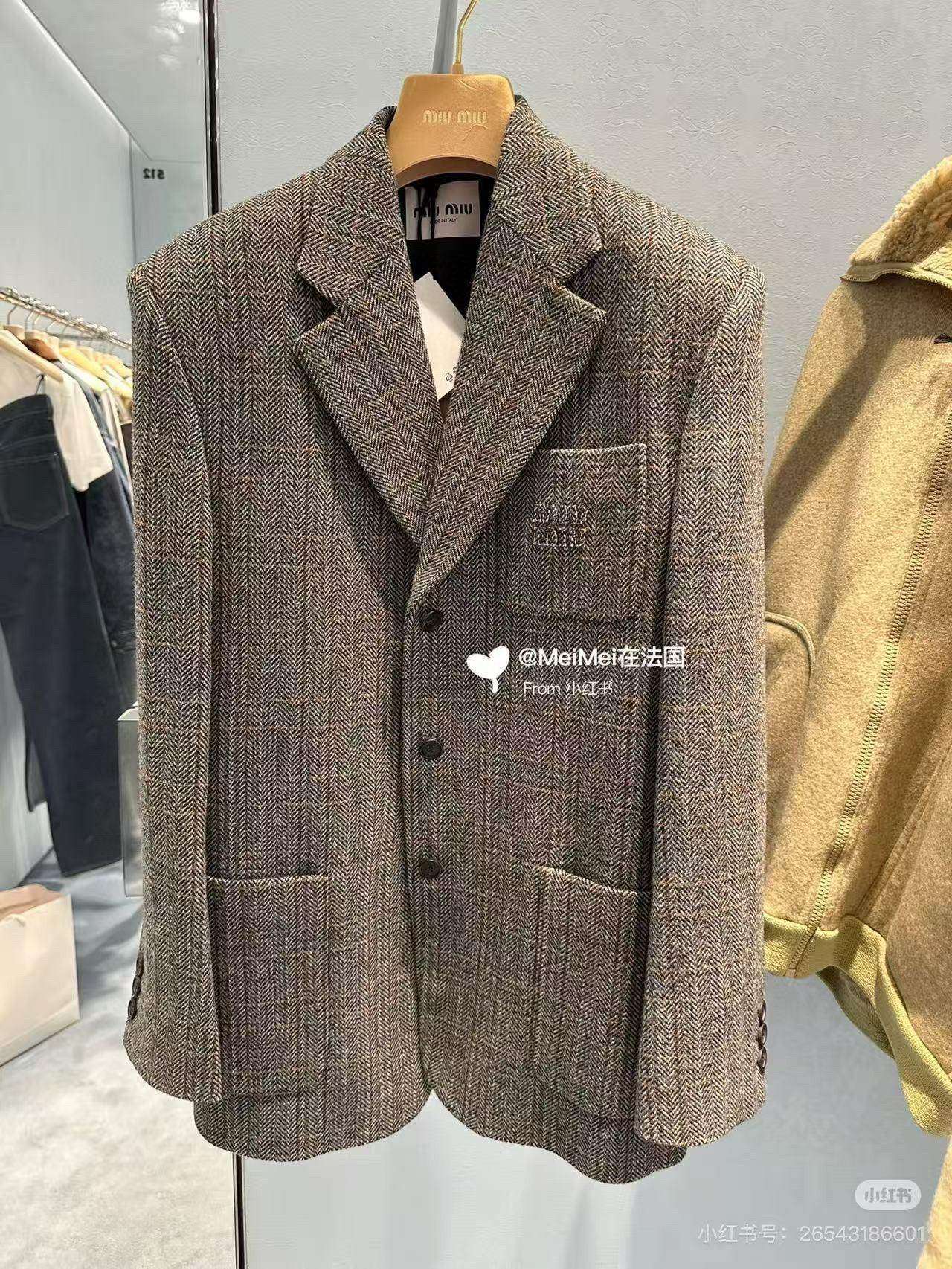 미우미우 여자 재킷 자켓-코트