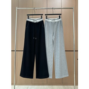 미우미우 2컬러 여자 바지