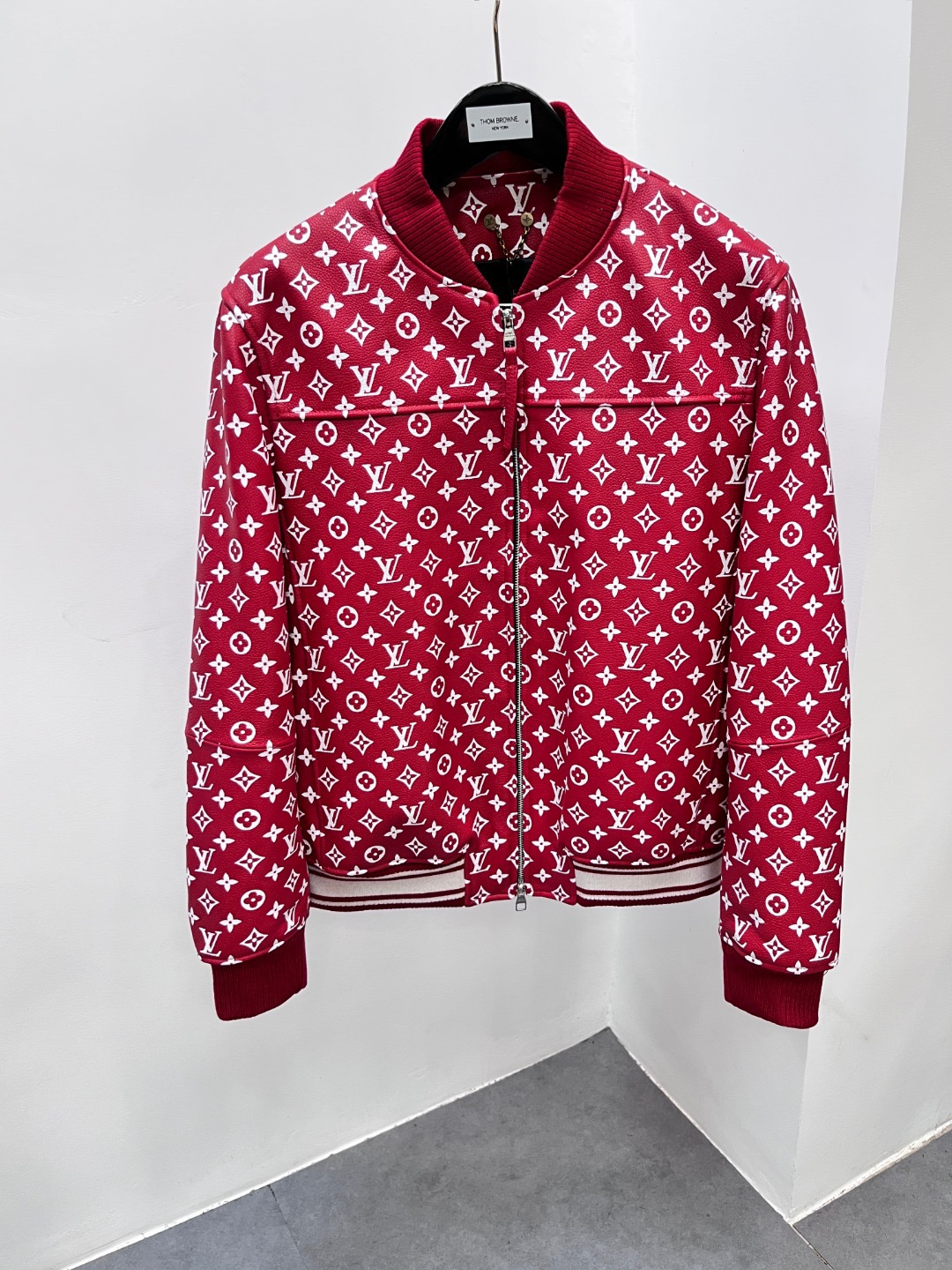 루이비통 송아지가죽 자켓