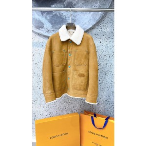루이비통 양가죽 자켓