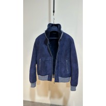 브루넬로 쿠치넬리 양가죽 양모 자켓