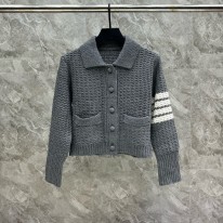 톰브라운 양모 여자 가디건