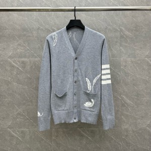 톰브라운 양모 남녀공용 가디건