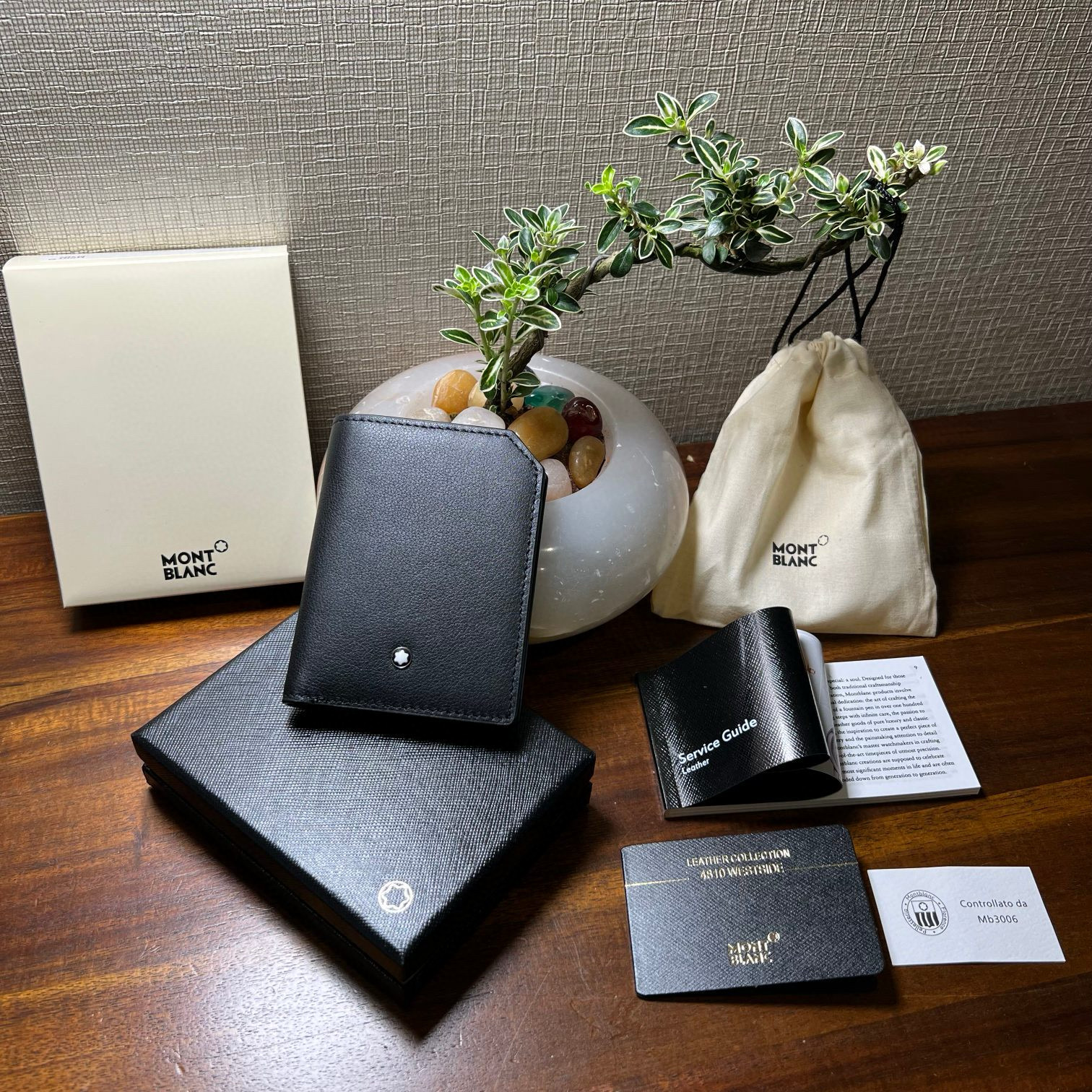 몽블랑  130050# 남녀공용 반지갑