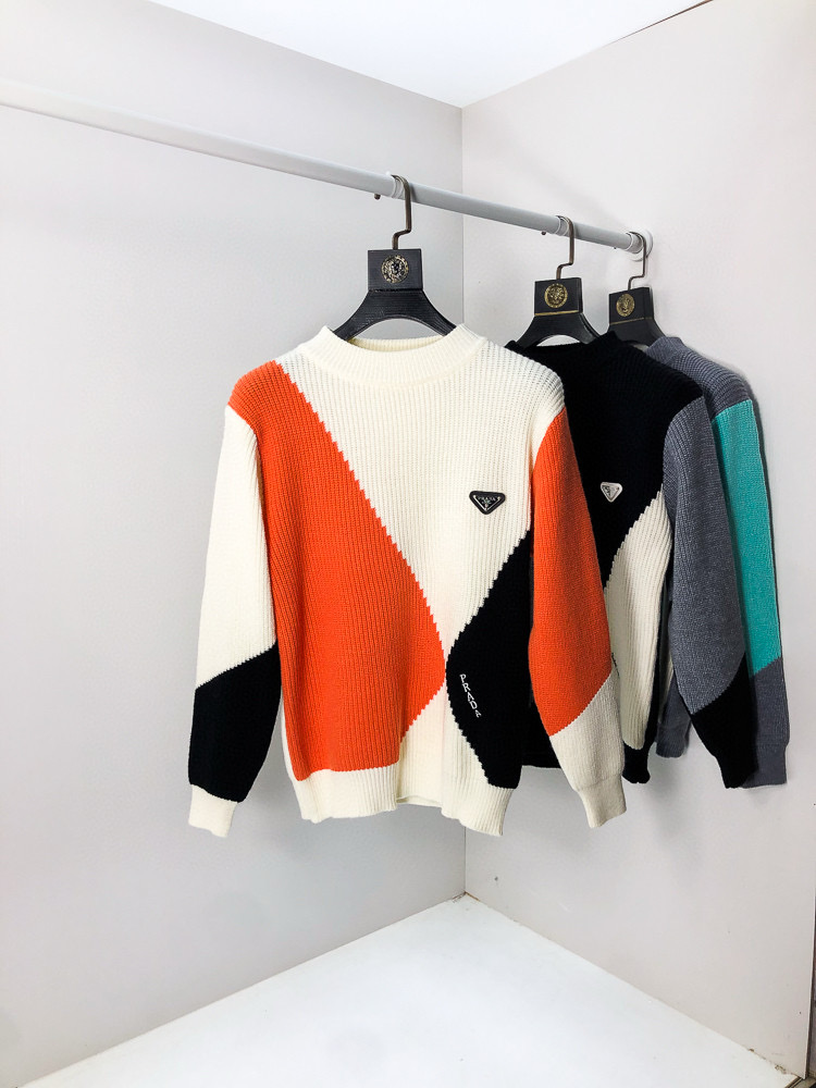 프라다 남자 양모 니트