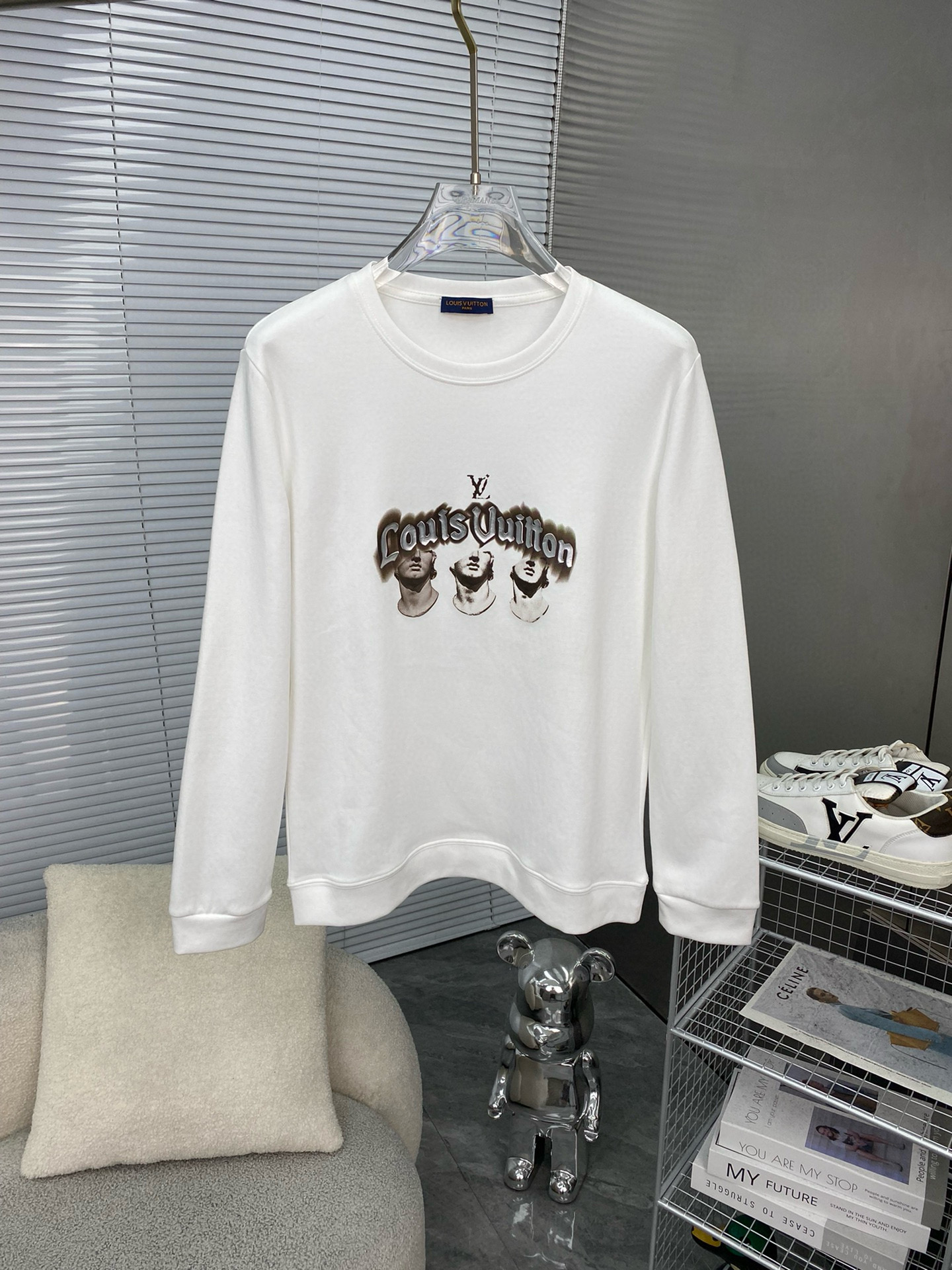 루이비통 2컬러 남자 맨투맨 후드티