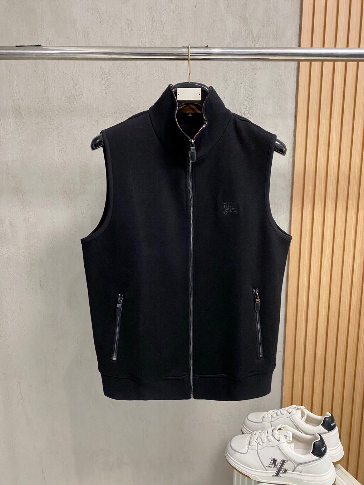 버버리 남자 조끼