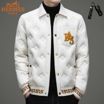 에르메스 2컬러 남자 패딩