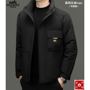 에르메스 2컬러 남자 패딩