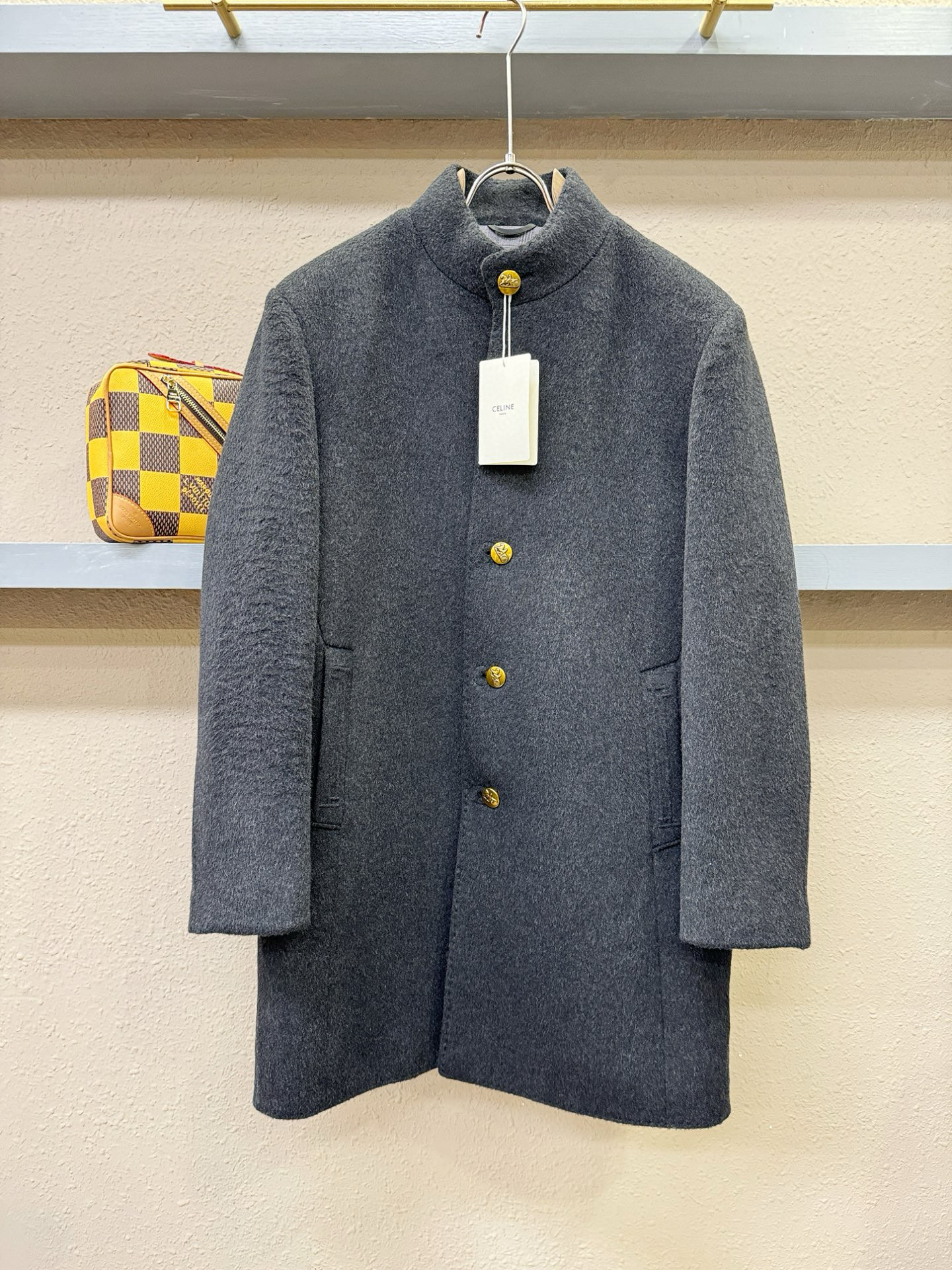 에르메스 남자 양모 코트