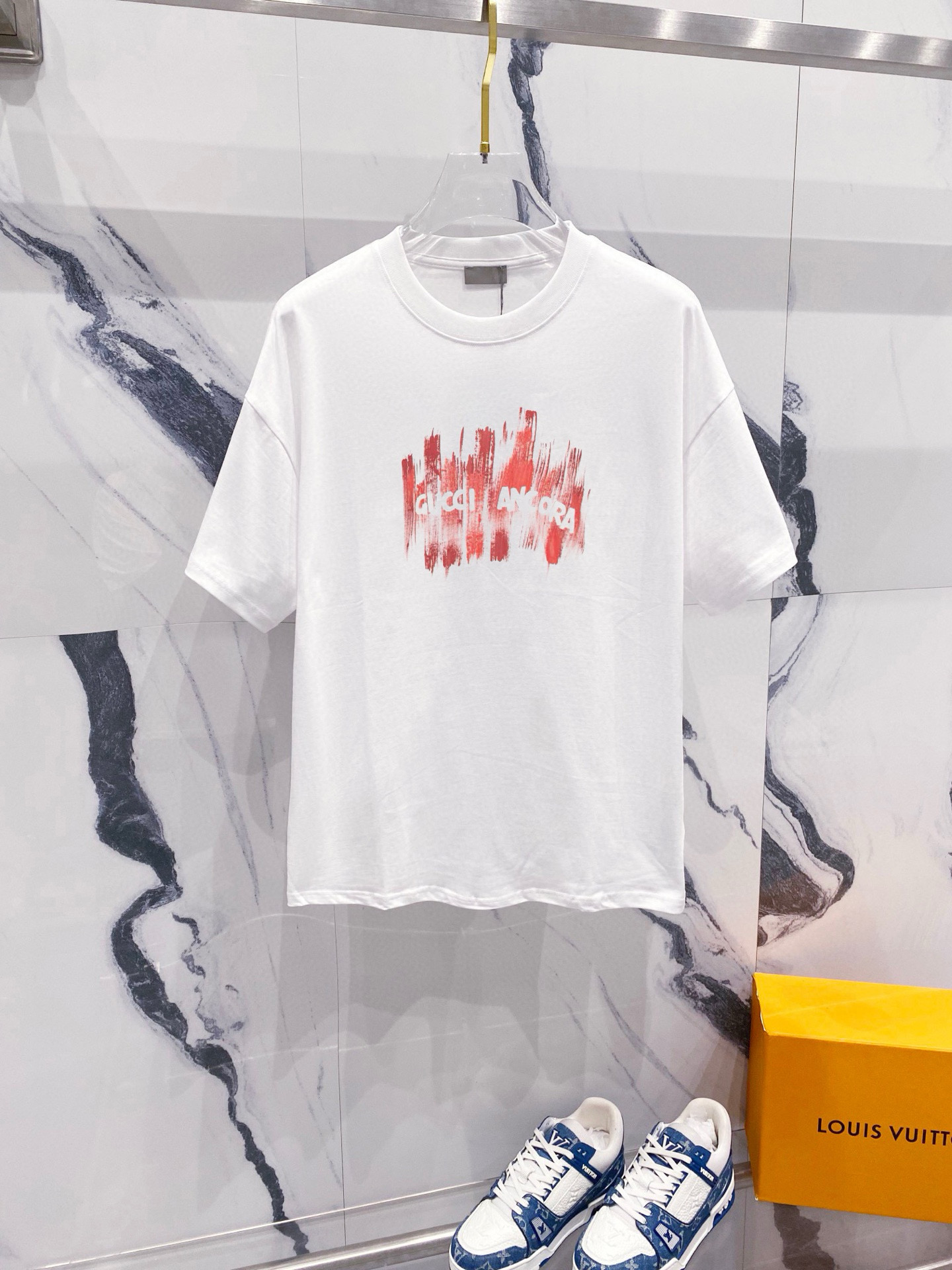 구찌 2컬러 남자 반팔티