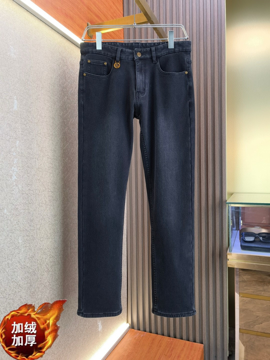 구찌 남자 청바지