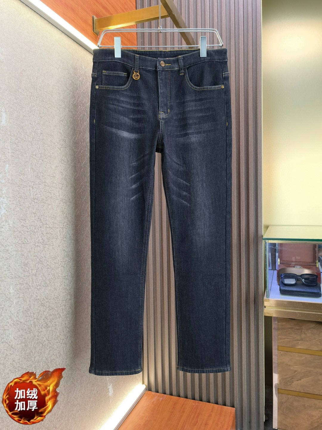 구찌 남자 청바지