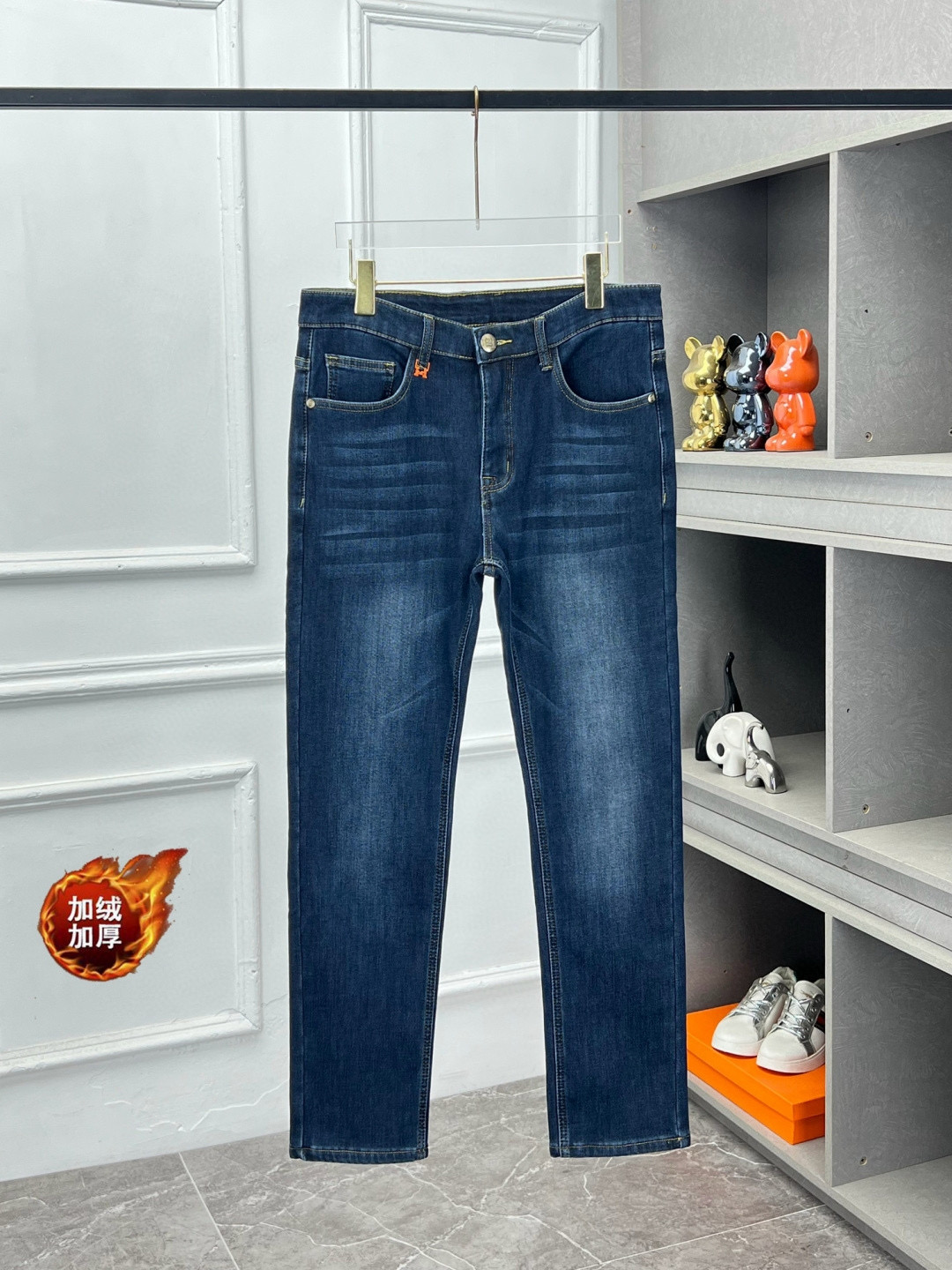 에르메스 남자 청바지