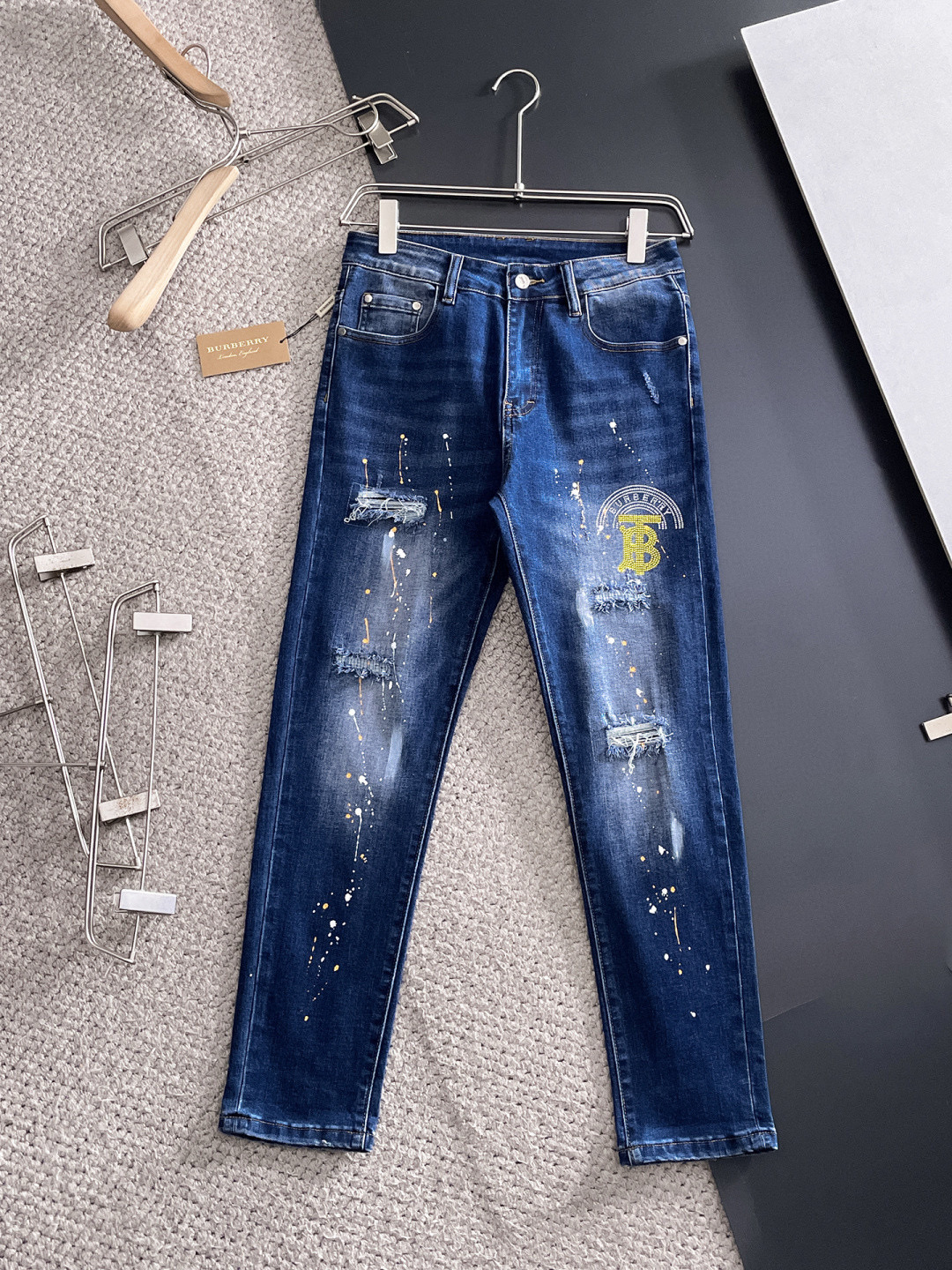 버버리 남자 청바지