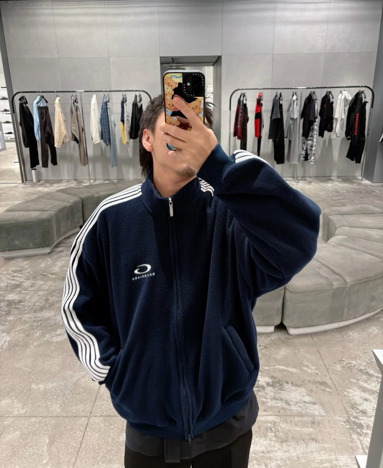 발렌시아가 남녀공용 자켓