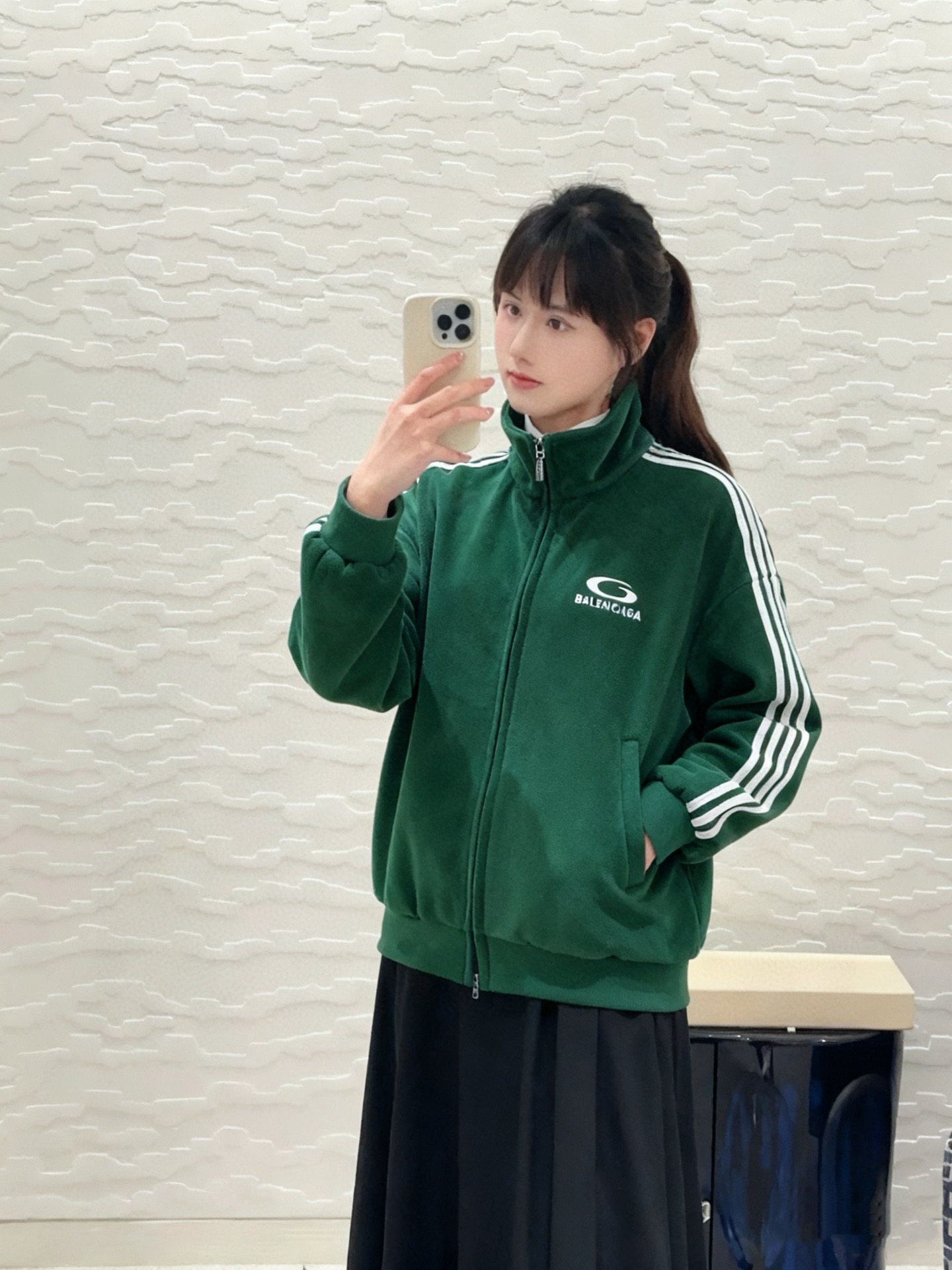 발렌시아가 남녀공용 자켓