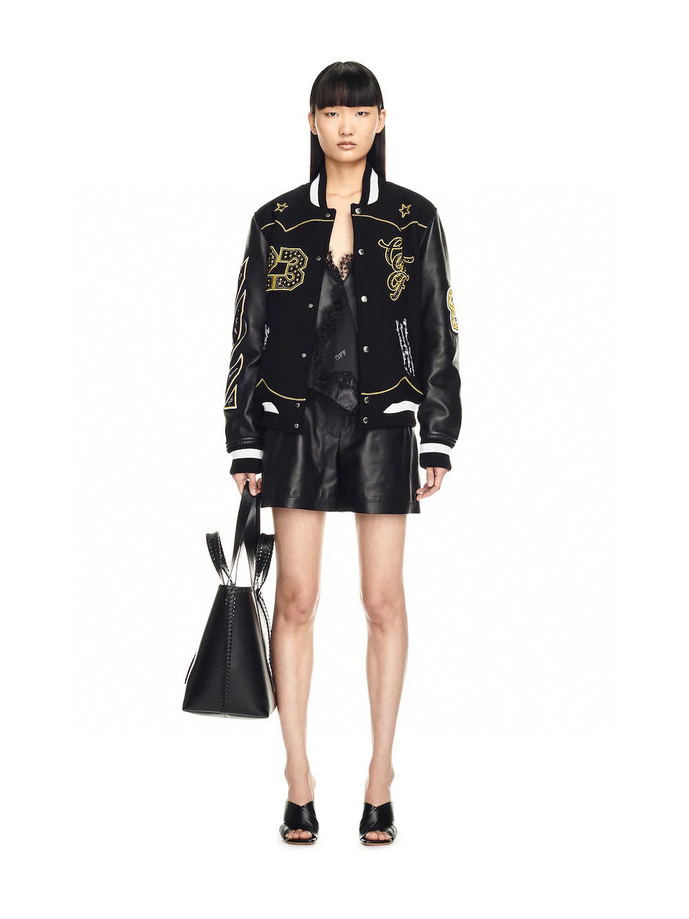 오프화이트 남녀공용 자켓