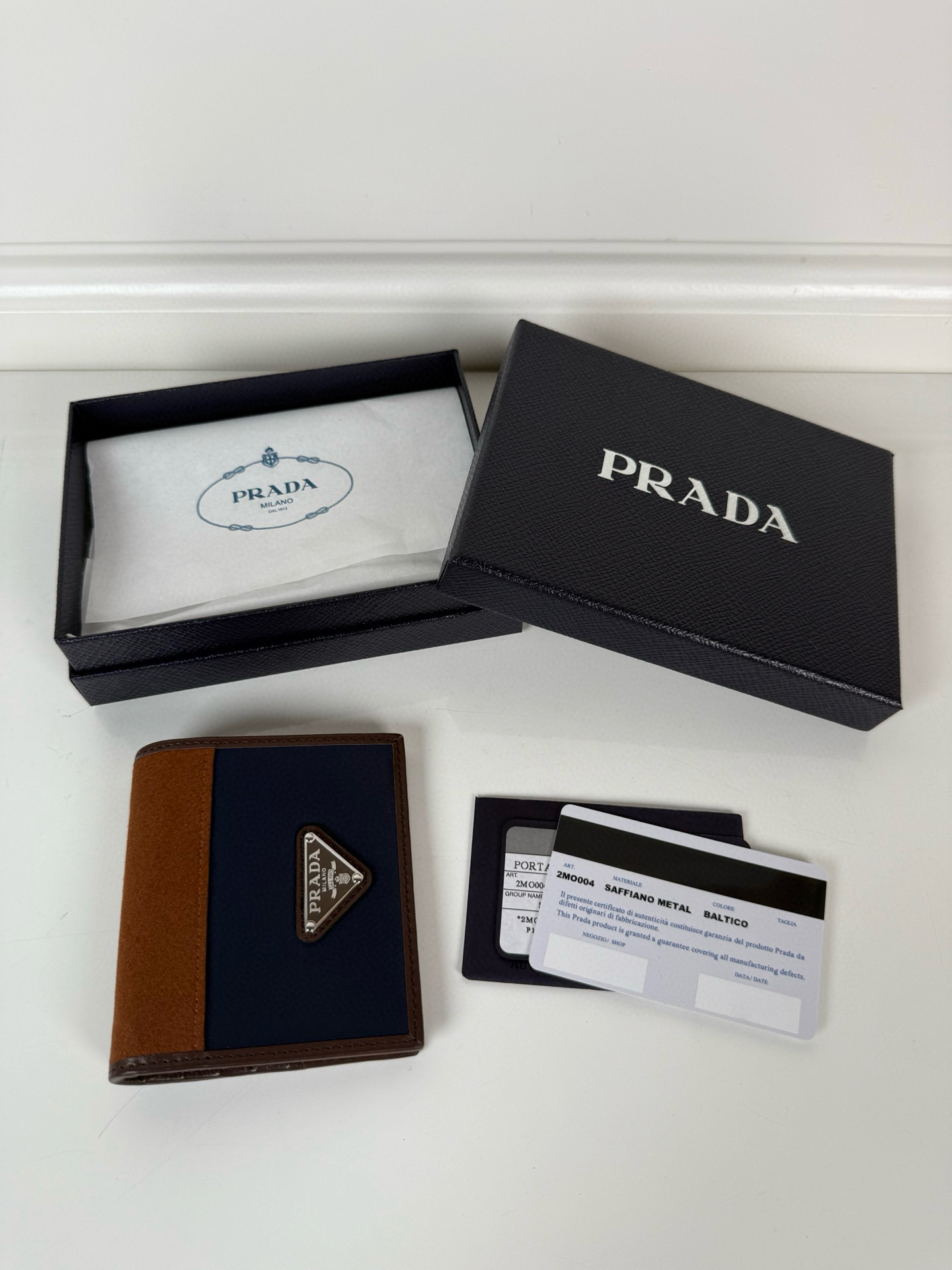 프라다 2MO004 남녀공용 반지갑