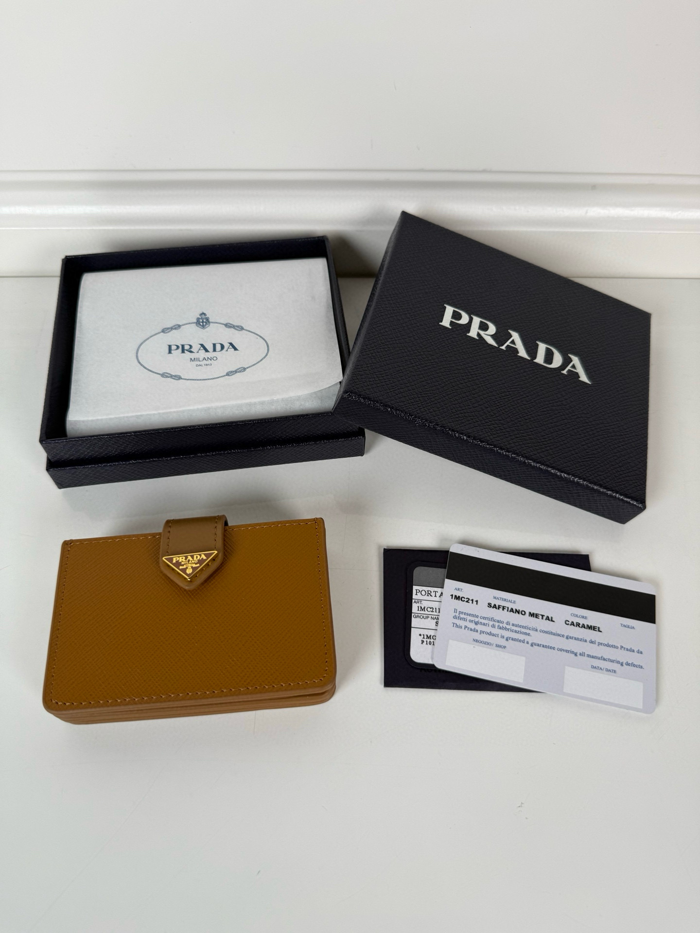 프라다 1MC211 카드지갑 머니클립